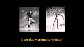 Heinrich von Kleist  Über das Marionettentheater Audio [upl. by Lorianne]