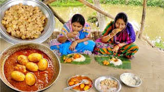 আলুপোস্ত আর ডিমকষা রান্নাসব বাঙালির খুব পছন্দের রেসিপি😳dim kosha  aloo posto [upl. by Enytsuj542]