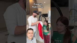 Proyecto padre e hija 🦊 APRENDER A SER PADRES mamá humor hijos papá paternidad comedia [upl. by Assirialc458]