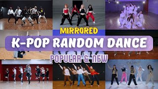 MIRRORED KPOP RANDOM DANCE  POPULAR amp NEW [upl. by Northrop640]