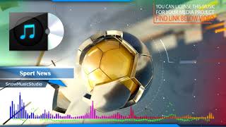 Sport News  Sport news background music theme  Royaltyfree music [upl. by Durarte445]