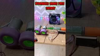 how to make hydraulic brake free energy motor shortvideo viralvideo diy [upl. by Nnairb]