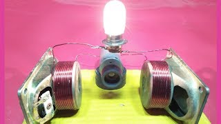 how to make free energy generator with magnet  speaker  motor electric generator new technology [upl. by Rubliw]