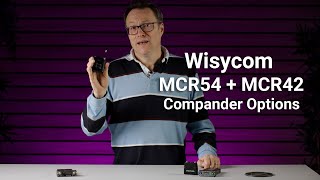 Wisycom MCR54 and MCR42  Compander Options [upl. by Brawner756]