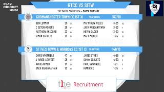 Godmanchester Town CC 1st XI v St Ives Town amp Warboys CC 1st XI [upl. by Shaddock]