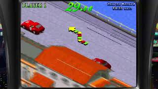 1000 Miglia Great 1000 Miles Rally Ravenna  Rimini Arcade Emulated MAME [upl. by Yehs]