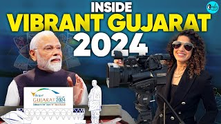 Exclusive Access To The 10th Edition Of Vibrant Gujarat Global Summit 2024  Curly Tales [upl. by Ytsirc]