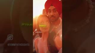 Feeling ch sun le romantic song ni  Diljit Dosanjh [upl. by Icrad356]