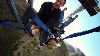 Nevis Swing Worlds Biggest Swing Queenstown New Zealand  Old Promo Video  AJ Hackett Bungy NZ [upl. by Atilemrac]