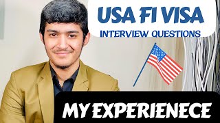 MY USA F1 VISA INTERVIEW EXPERIENCEHOW YOU CAN YOUR GET YOUR F1 VISA USA [upl. by Nemsaj548]