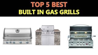 Best Built in Gas Grills [upl. by Kaehpos489]