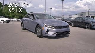 2021 Kia K5 LX Everlasting Silver ExteriorOptima and Stinger Mixed [upl. by Eniarrol457]