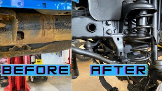 How to Undercoat a Jeep Wrangler Frame or Truck SMOOTH FINISH [upl. by Ronyar862]