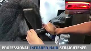 Professional Hair Straightener STEAMINFRARED [upl. by Ecnedurp]