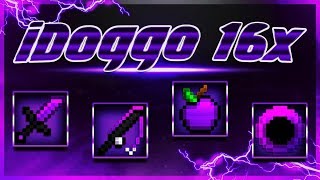 UHC ResourcePack  iDoggo 16x FPS PVP [upl. by Yelena]