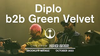 Diplo b2b Green Velvet  Live from Higher Ground Brooklyn 2023 [upl. by Prager760]