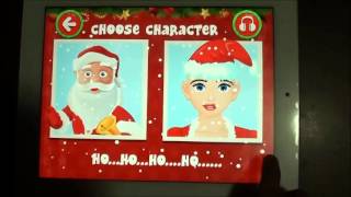 Santa Hair Salon  Kids Games Free iPhone Gameplay Video by Arth ISoft [upl. by Assirahs]