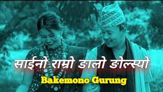 Saino Ramro Ngolo Ngolsyo Fulmai bakemonogurung Lyrics By MrJeevan Thapa Magar [upl. by Derwood]