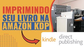 Como publicar na Amazon KDP  Passo a passo para Livro Capa Comum [upl. by Lanita904]