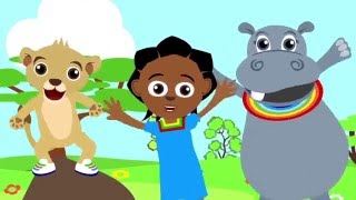 Nice to Meet You  Akili and Me Mini Music Video  Educational Cartoons from Africa [upl. by Proudlove486]