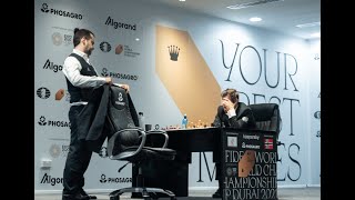 MECZ O SZACHOWE MISTRZOSTWO ŚWIATA Niepomniaszczij vs Carlsen III starcie [upl. by Saphra]