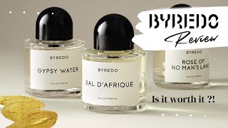 Reviewing 10 Byredo Perfumes  Niche perfume guide [upl. by Namad]