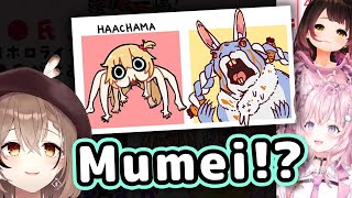 Roboco and Koyori React To Mumeis Drawing Of Pekora and Haachama 【ENG SubHololive】 [upl. by Lyrem]