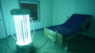 UV light disinfection room [upl. by Studner753]