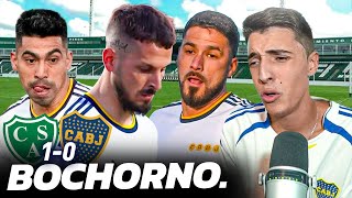 HORRIBLE Sarmiento 1  Boca 0  Análisis en Caliente  Copa de la Liga  Toto Bordieri [upl. by Ok687]