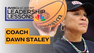 Leadership Lessons from Coach Dawn Staley [upl. by Etsyrk]