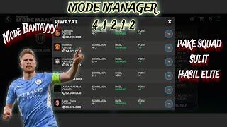 Tips Setting Taktik Terbaru 41212 Mode Manager Ea Sport Fc Mobile  Part 2 Menuju Fifa Champions [upl. by Garth]