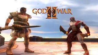 God of war 2 Theseus boss fight [upl. by Kilbride]