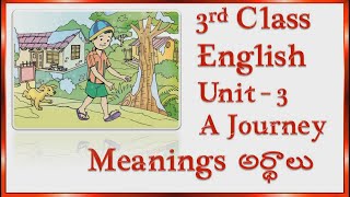 Telugu Meanings for English Words A Journey 1st Class English Glossary kplessons [upl. by Mycah]