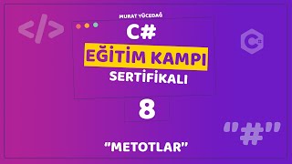 C Eğitim Kampı Ders 8  Metotlar [upl. by Aneerbas605]