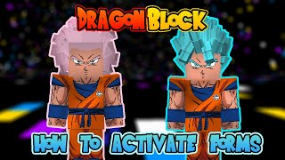 Dragon Block C  How to Activate ALL the Forms on JDE   DBC [upl. by Norod]