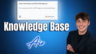 Air AI Knowledge Base Explained  How to build a high converting knowledge base in Air Chat [upl. by Loma]