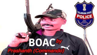 Police Boac by PRASHANTH113 commando telanganapolice 2024 [upl. by Nylirak311]