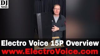 ElectroVoice ELX200 15P Powered DJ Speaker Overview  Disc Jockey News [upl. by Norbert]