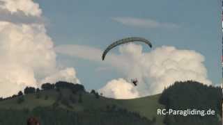 easyRCParagliding© Spiral 12R Mistral 6 Opale Paramodels [upl. by Nnaeirb]