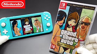 GTA  unboxing and gameplay  the trilogy  Nintendo switch [upl. by Grethel]