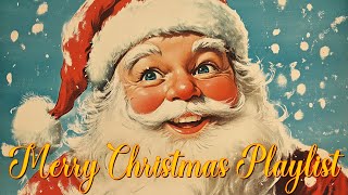 30 minutes of Merry Christmas vintage songs playlist with lyrics [upl. by Ikram]