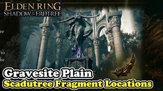 Scadutree Fragment Locations in Gravesite Plain Elden Ring Shadow of the Erdtree DLC [upl. by Bernita]