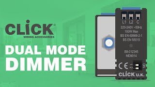 Click Dual Mode Dimmer Switch [upl. by Sidran]