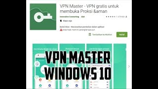 How to Install VPN Master for Windows 1087 [upl. by Dadirac]