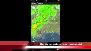 eWeather HD high resolution radar and satellite cloud cover app for iPhone and iPad [upl. by Lannie40]