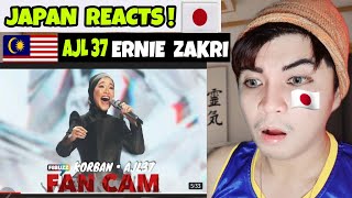 Ernie Zakri • KORBAN • AJL37  REACTION [upl. by Eilyk634]