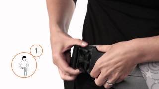 How Do I Use Infant Insert  Original Baby Carrier  2014  Ergobaby [upl. by Ithaman]