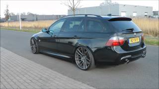 BMW 335i e91 500pk Exhaust sound custom made [upl. by Bourgeois746]