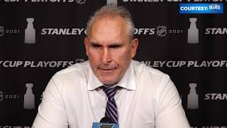 Craig Berube talks about Game 2 loss to Colorado Kadri hit on Faulk [upl. by Hilda]