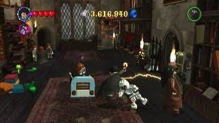 Lego Harry Potter Years 14 Walkthrough Library [upl. by Anastasius663]